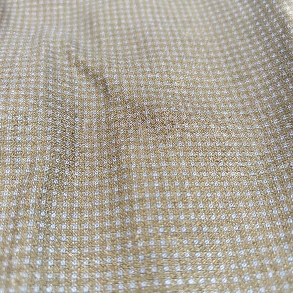 Bonobos Mens Jetsetter navy blue dot flat front dress pants.  Size 33x32. wool - Picture 7 of 7